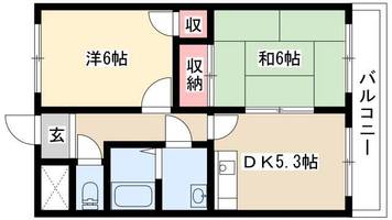 物件の間取り画像