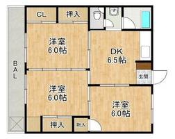 物件の間取り画像