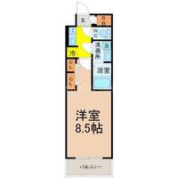 S-RESIDENCE黒川本通一丁目の間取り