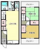 物件の間取り画像