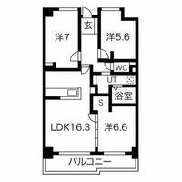 物件の間取り画像
