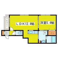 グランメール環状通東Aの間取り
