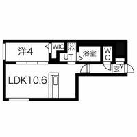 ラグナベルデ北9条の間取り