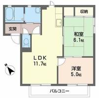 物件の間取り画像