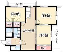 物件の間取り画像