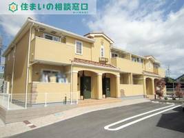 愛知県西尾市国森町郷蔵南(アパート)の賃貸物件の外観