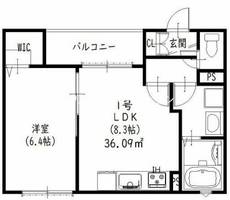 物件の間取り画像