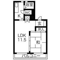 物件の間取り画像