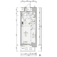 愛知県名古屋市中村区名駅南3丁目(マンション)の賃貸物件207の間取り