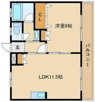 物件の間取り画像