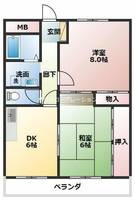 物件の間取り画像
