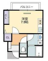 Adatto Le Casa B棟の間取り