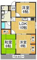 物件の間取り画像