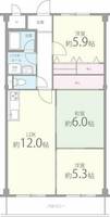 物件の間取り画像