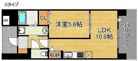 エテルノりんくうの間取り