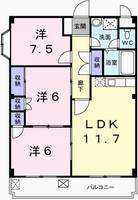物件の間取り画像