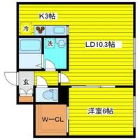 blanc本町の間取り