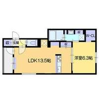 ネコフィーノルナ2-Gの間取り