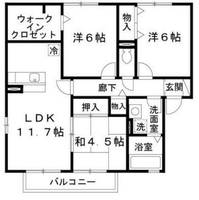 物件の間取り画像