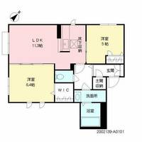 メゾンケイ A棟の間取り