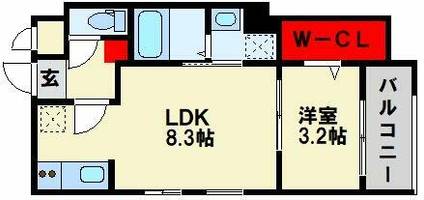物件の間取り画像