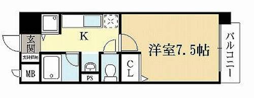 Sol Estudioの間取り