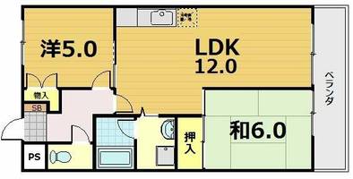物件の間取り画像