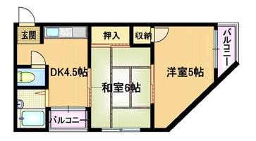 物件の間取り画像