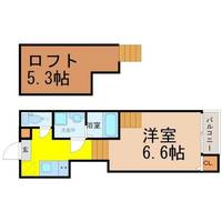 愛知県名古屋市昭和区川名町4丁目(アパート)の賃貸物件の間取り