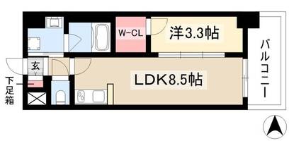 物件の間取り画像