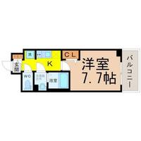 愛知県名古屋市中区上前津2丁目(マンション)の賃貸物件の間取り