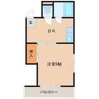 兵庫県尼崎市南七松町1丁目(マンション)の賃貸物件の間取り