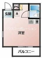 ダイドーメゾン塚口6の間取り