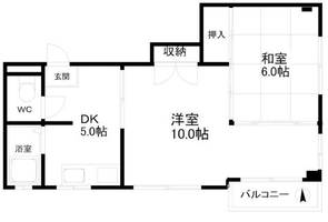 パルミエール岸里の間取り
