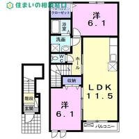 物件の間取り画像