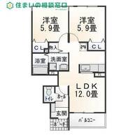 物件の間取り画像