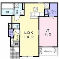 愛知県長久手市市が洞3丁目(アパート)の賃貸物件の間取り