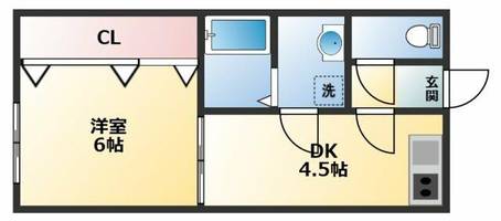 物件の間取り画像