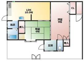 兵庫県尼崎市稲葉荘2丁目(一戸建)の賃貸物件の間取り