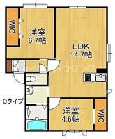 リヴェルテの間取り