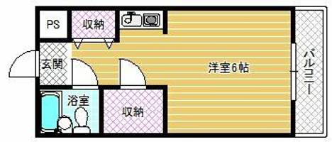 スカイキャンパス旭ヶ丘の間取り