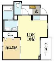 物件の間取り画像