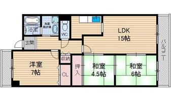 物件の間取り画像