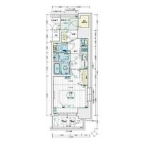 愛知県名古屋市中区新栄1丁目(マンション)の賃貸物件の間取り