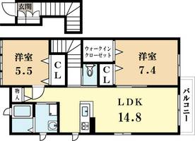 物件の間取り画像