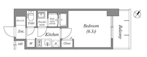 物件の間取り画像