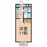 愛知県長久手市原山(アパート)の賃貸物件の間取り