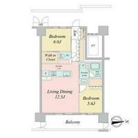 愛知県名古屋市中区千代田4丁目(マンション)の賃貸物件904の間取り