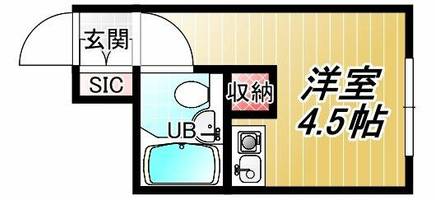 シティハイツ八尾の間取り