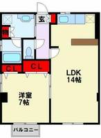 アビタシオン・ドゥの間取り